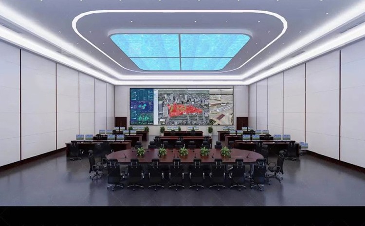 江蘇宿遷水務局指揮中心吸音工程