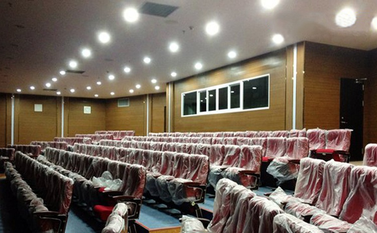 浙江麗水文化藝術(shù)中心木質(zhì)吸音板聲學工程