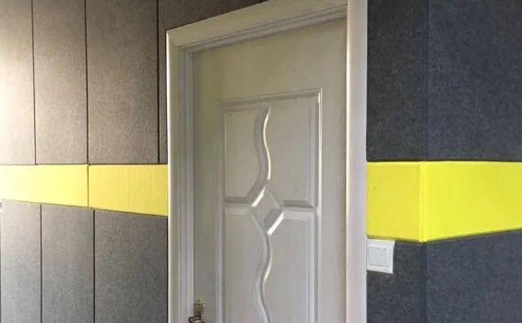 用聚酯纖維吸音板做吸音墻